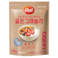 포스트 골든그래놀라 후르츠 시리얼, 360g, 1개