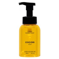 COCORI JEJU 濟州柑橘泡泡液態皂, 300ml, 1瓶