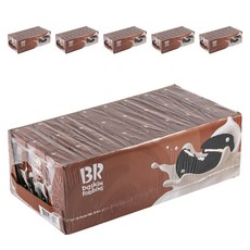 배스킨라빈스 쿠키앤크림 우유, 190ml, 144개