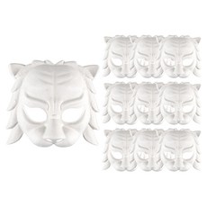 유니아트 종이탈 라이온킹, 흰색, 10개