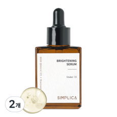 심플리카 하이퀄리 씨 브라이트닝 세럼, 30ml, 2개