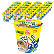 오뚜기 컵누들 우동맛 컵라면, 24개