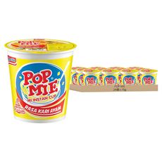 POP MIE 咖哩雞杯麵 75g, 24入