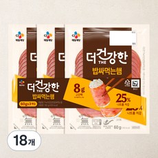더건강한 밥싸먹는햄, 60g, 18개