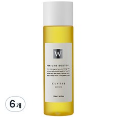 화이트센트 향기좋은 모이스처 마사지 바디오일 클리티에, 120ml, 6개
