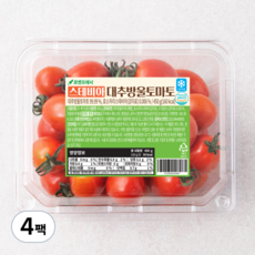 스테비아 대추방울토마토, 450g, 4팩