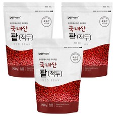 건강한밥상 국산 적두 팥, 700g, 3개