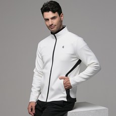 Cleveland GOLF 男士 SWING 拉絨平紋針織夾克 CGKMJK102