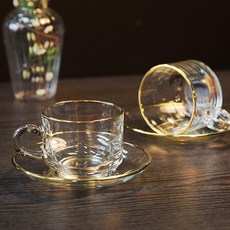 Ocean Glass Burano 真金雙人咖啡杯組, 混合顏色, 1套