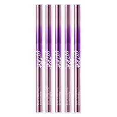미샤 울트라 파워프루프 씬 펜슬 라이너 0.12g, 다크 블랙, 5개