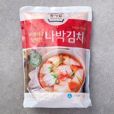 종가집 담백한 나박김치 파우치, 1kg, 1개