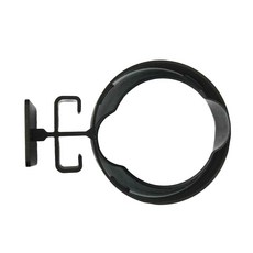 鋁出奇兵 易掛式吹風機架 適用各式平整光滑牆面 安全承重6kg以下, 1組, 銀色