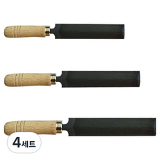 OON 다용도 목공 핸들 파일 목공줄 3종 세트, 4세트