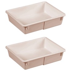 ONE HOUSE 川櫻伸縮折疊收納盒 一般款 3L OH-Q729-B2, 2個, 櫻花粉