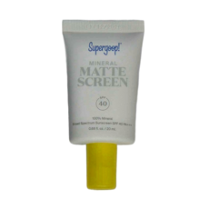 Supergoop 無油光物理防曬乳 SPF40 PA+++ 100% Mineral, 20ml, 1件