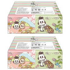 情人 狗與鹿袖珍包面紙 10張x30包x2組, 抽取式面紙, 隨身包面紙, 不含螢光劑, 30包, 2組