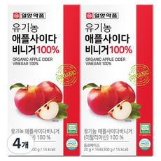 IL-YANG 一洋藥品 蘋果醋隨身包 15條入, 4個, 300g