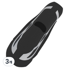 Global Pick 運動用手指保護套 B黑色, 3個