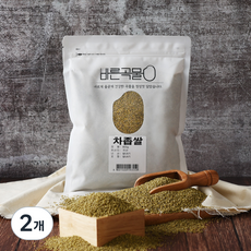 바른곡물 국산 차좁쌀, 800g, 2개