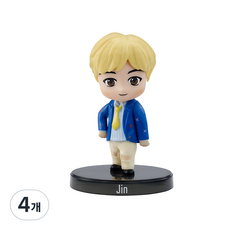 BTS 미니 피규어 진, 4개