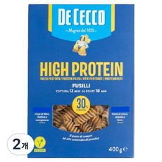 데체코 하이 프로틴 푸실리, 400g, 2개