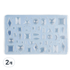 11-1種美甲裝飾3D矽膠模具, 單色, 2個