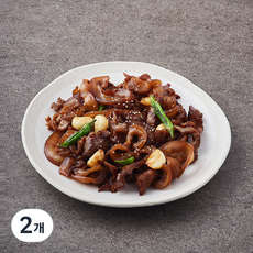 꾸브닝 인생양념 제주 흑돼지 불고기, 2개, 700g