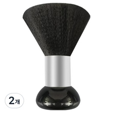 Greenuer Simple Men's 柔軟刮鬍刷 銀色, 2個, 1入