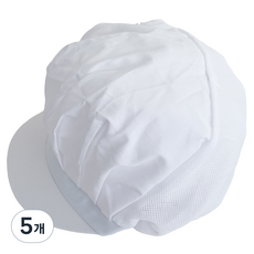 네오 반망사 위생모자, 화이트, 5개