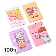 Maket Gamseong 角色迷你練習本, 隨機出貨(少女系列), 100個