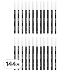 Lineplus 滿分合格電腦用簽字筆, 黑色, 144個