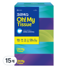 Kleenex 舒潔 Oh My Tissue 抽取式面紙 2層, 120入, 15個