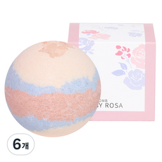 COACOS Bubble & Pop Rosy Rosa 鹽浴球 花香, 220g, 6個