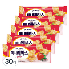 Chungwoo Foods 迷你威化草莓味, 30個, 80g