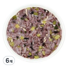 짱죽 실온이유식 치킨애호박진밥 후기, 혼합맛(닭가슴살/애호박), 160g, 6개
