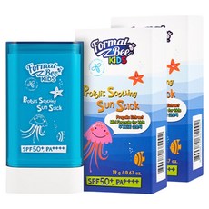 Formal Bee KiDS 兒童蜂膠舒緩防曬棒 SPF50+ PA++++, 19g, 2條