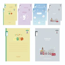 펜피아 800 3-6 영어 초등노트, 랜덤발송, 10개 랜덤발송, 10개