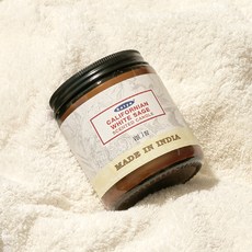 NAG CHAMPA KOREA Satya 蠟燭, 200g, 加州白鼠尾草, 1個