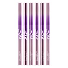 미샤 울트라 파워프루프 씬 펜슬 라이너 0.12g, 다크 블랙, 6개