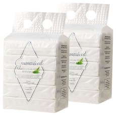 Vastly 竹製雪花乳液臉部濕紙巾, 10個, 60張