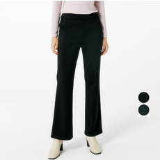 JAJU JAJU 女裝全天微喇拉絨長褲