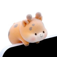 Cocoryou 柔軟動物玩偶 長頸鹿 室內裝飾, 混合色