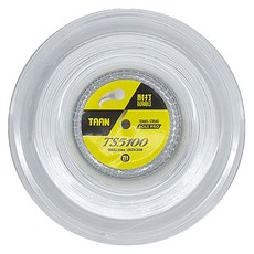 TAAN 泰昂 網球聚酯線 TS5100, 1個, 白色