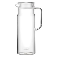 LocknLock 樂扣樂扣 Metro耐熱玻璃水瓶, 透明, 1500ml, 1個