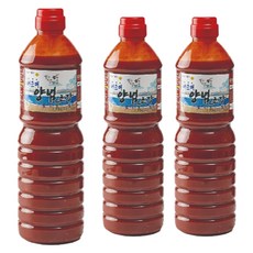 Jalsikbi 調味醋辣椒醬, 3個, 1.1kg