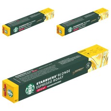 스타벅스 디카프 블론드 에스프레소 로스트 캡슐커피, 5.5g, 10개입, 3개