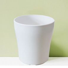 Hwabunworld New Wave 簡約花盆, 白色, 1個