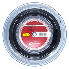ISOSPEED 網球線 BASE LINE SPIN, 1個, 黑色