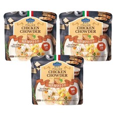 폰타나 이탈리안 치킨 차우더 크림 수프, 180g, 3개
