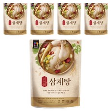 안심 삼계탕, 5개, 850g